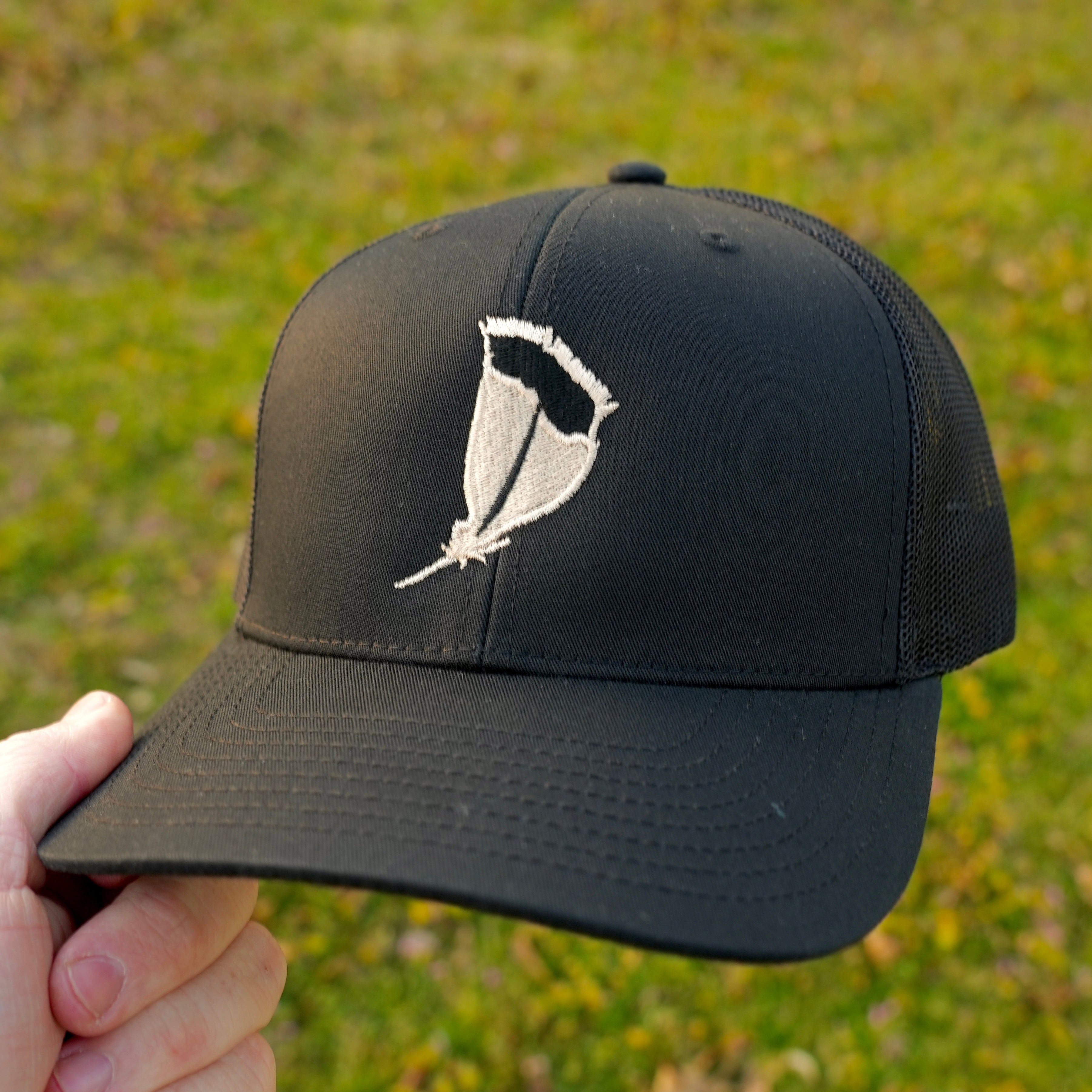 Feather Trucker Hat