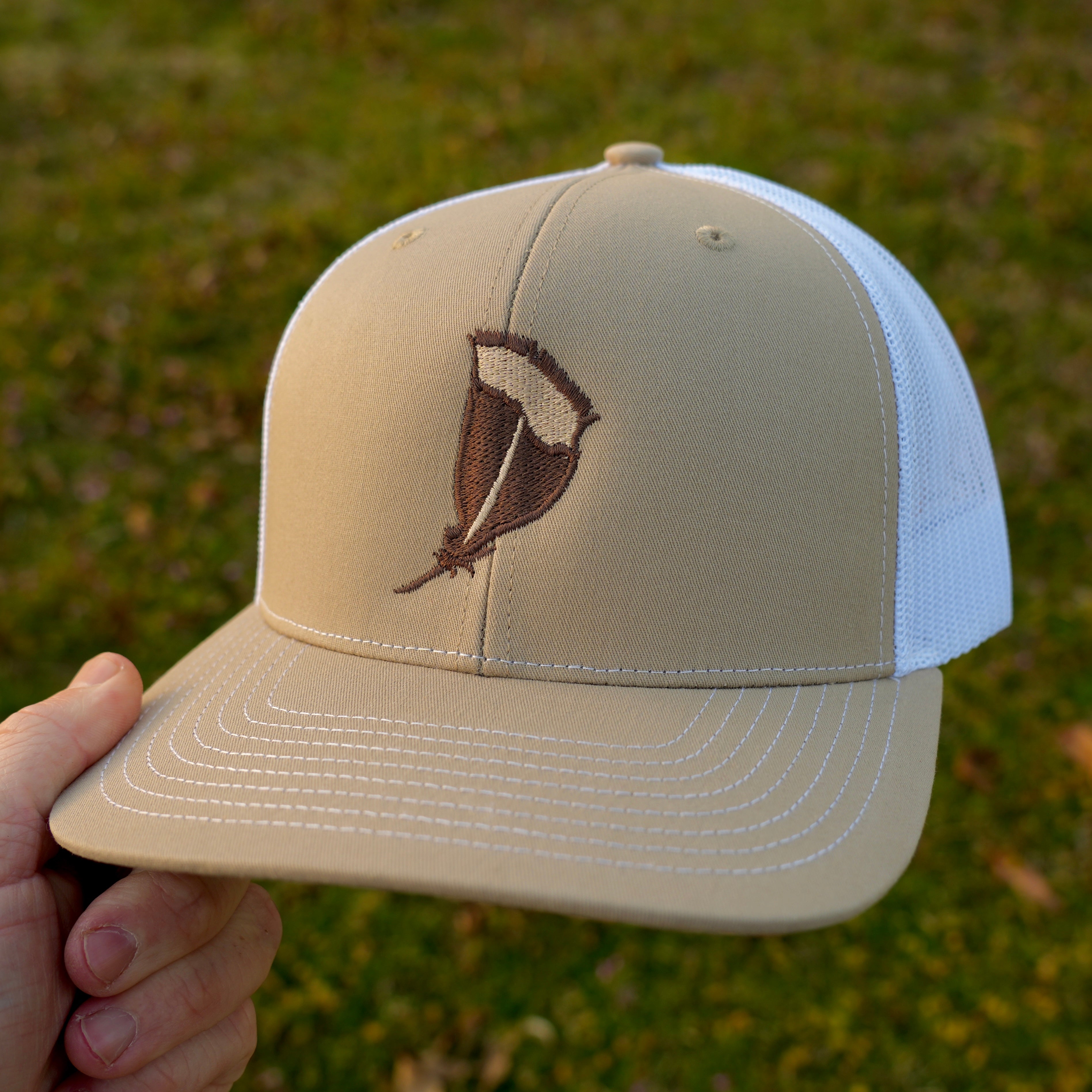 Feather Trucker Hat