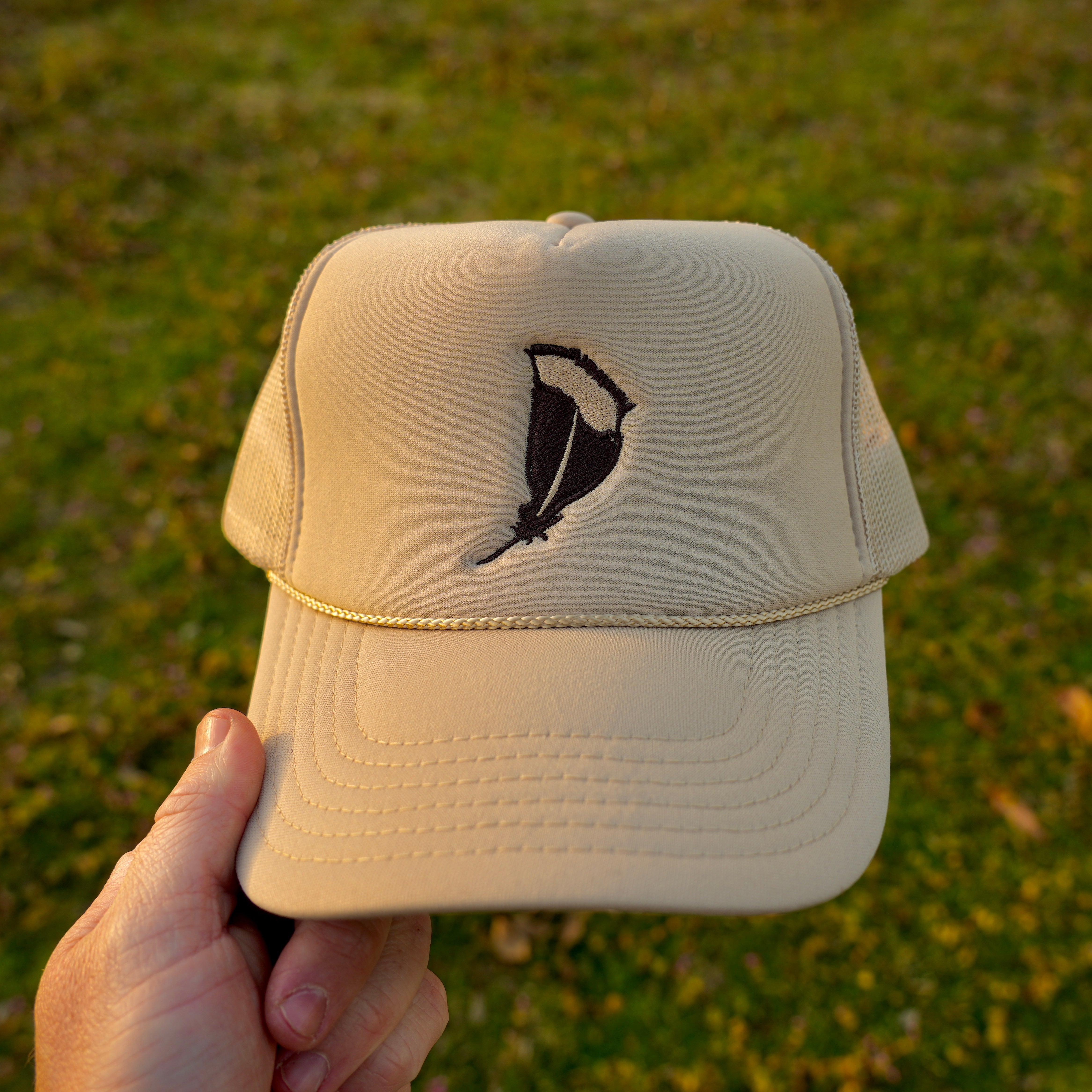 Feather Foam Trucker Hat