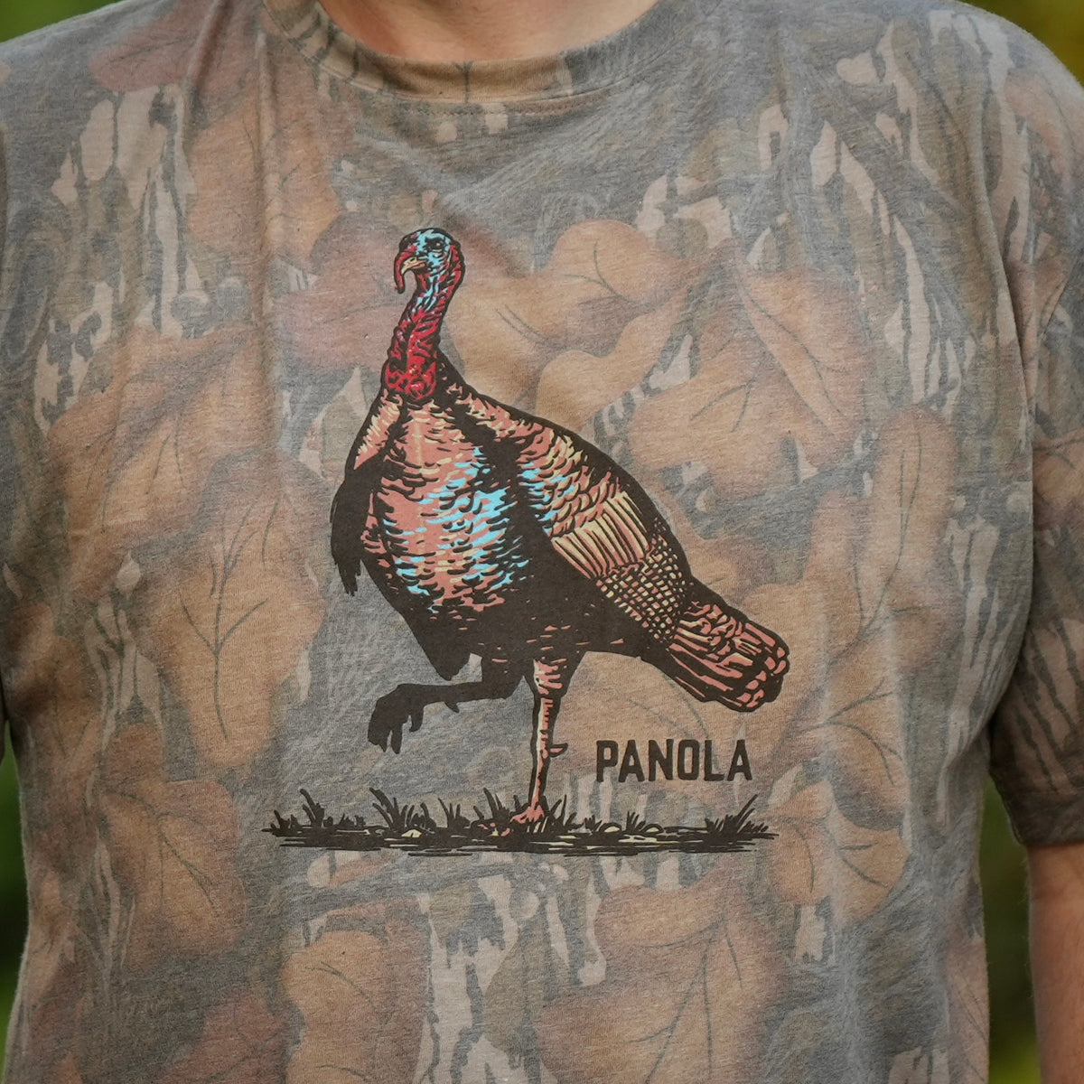 Walking Gobbler- Mossy Oak Washed Out Tee