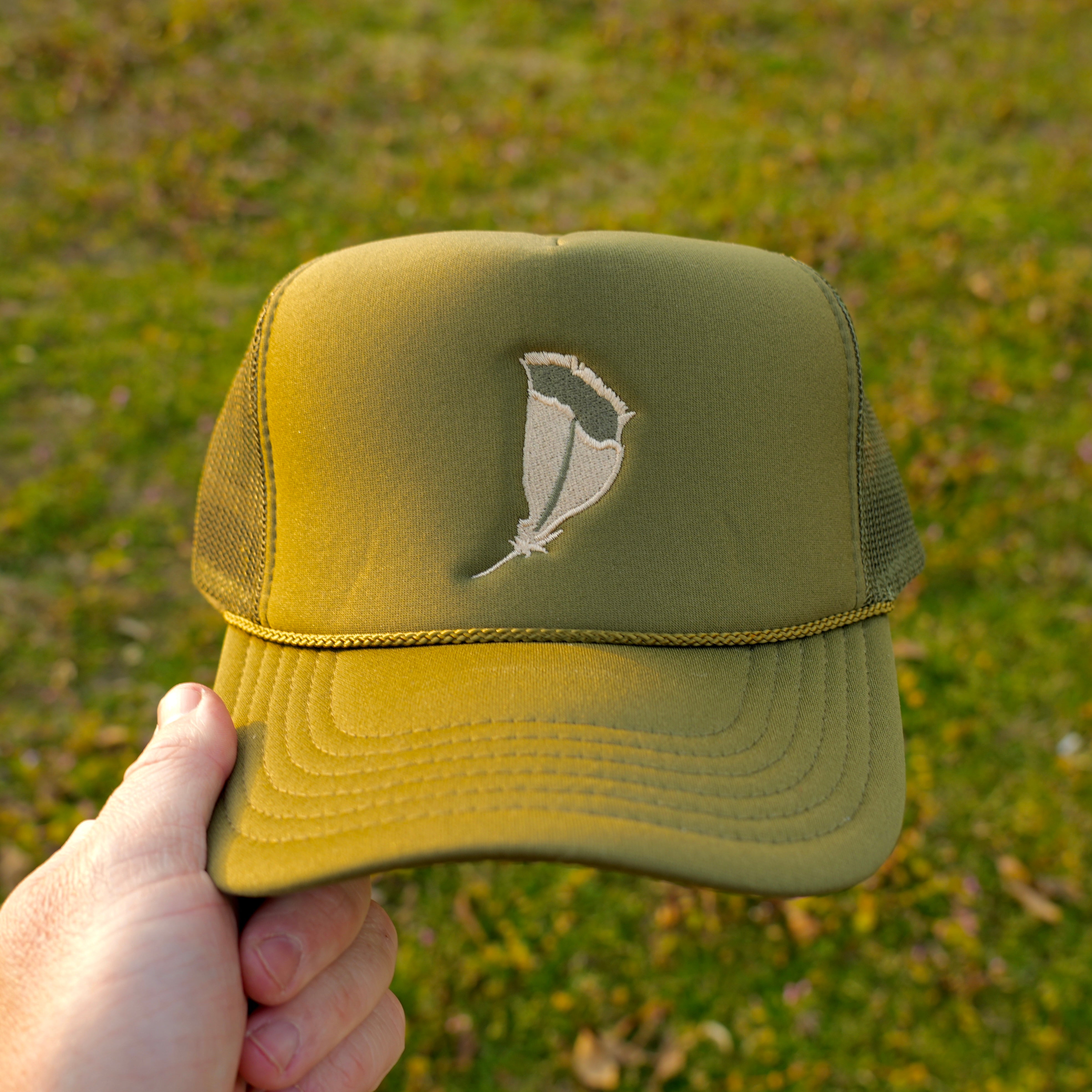 Feather Foam Trucker Hat