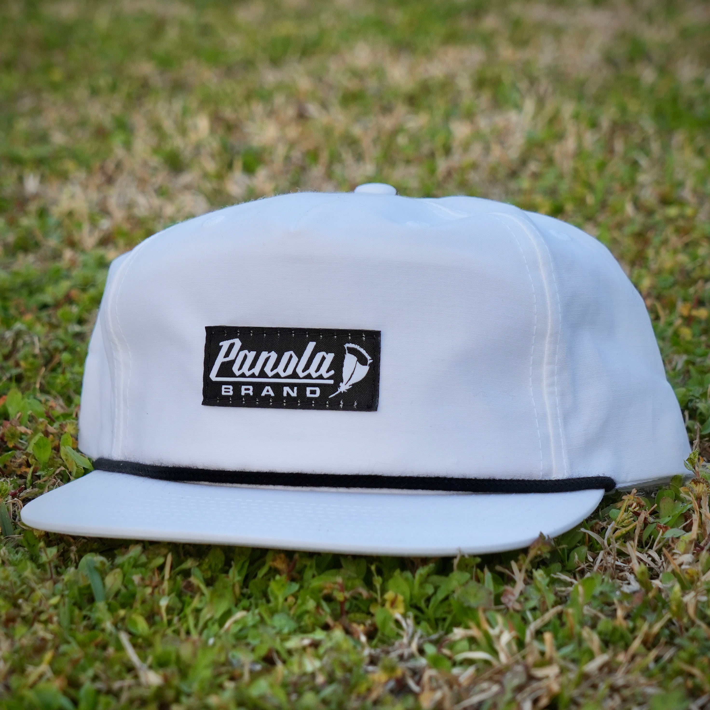 Black Patch Rope Hat