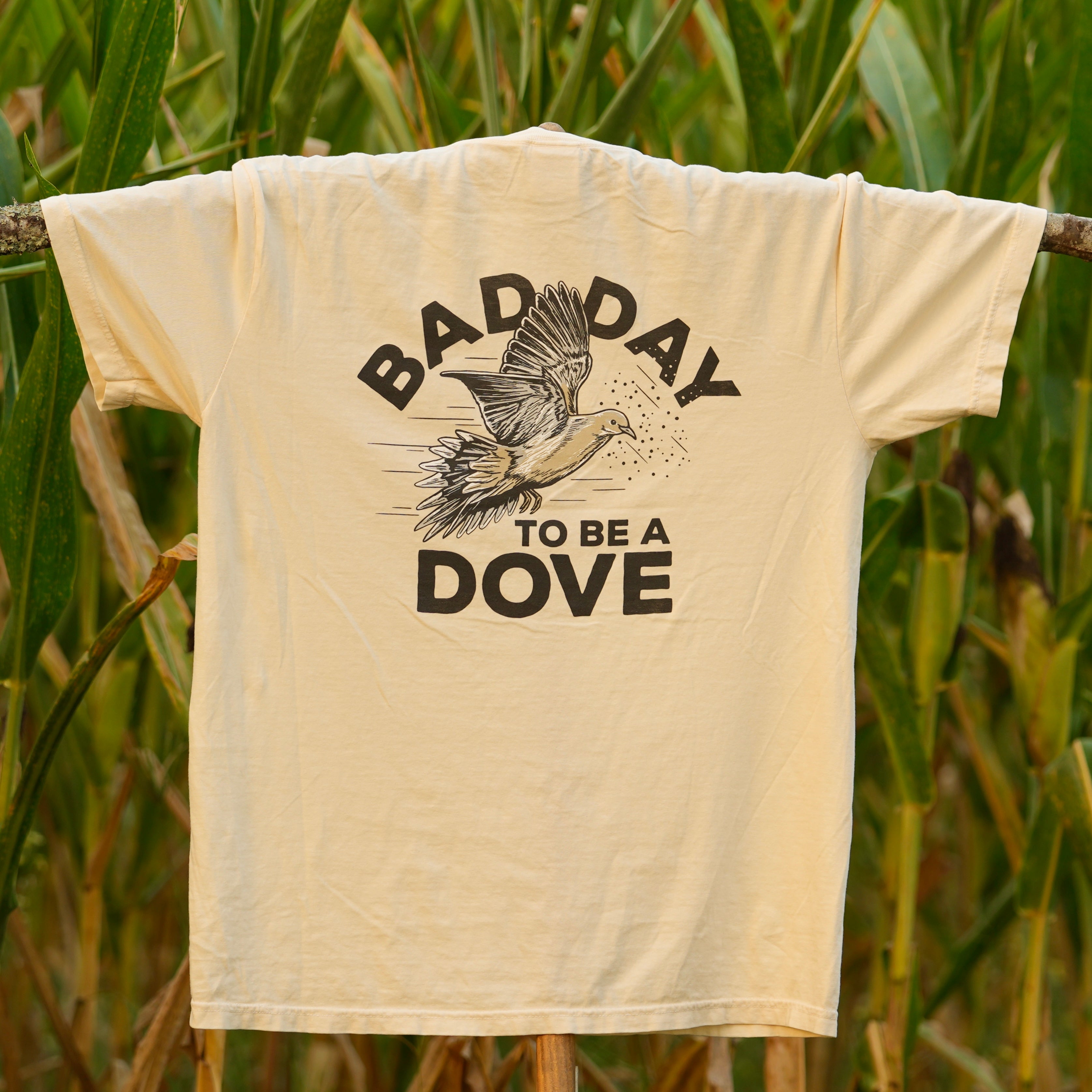 Bad Day To Be A Dove - Comfort Colors Pocket Tee