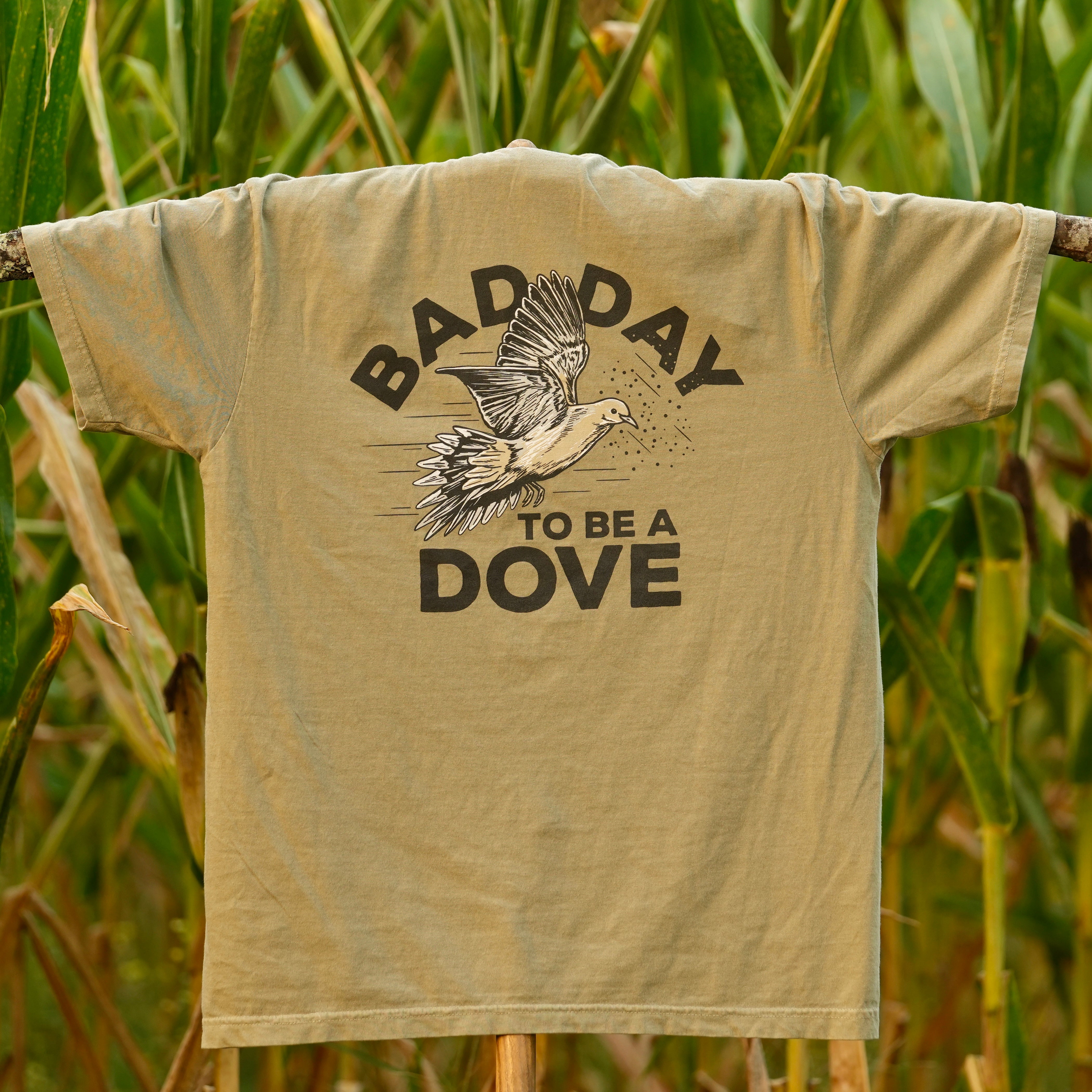 Bad Day To Be A Dove - Comfort Colors Pocket Tee