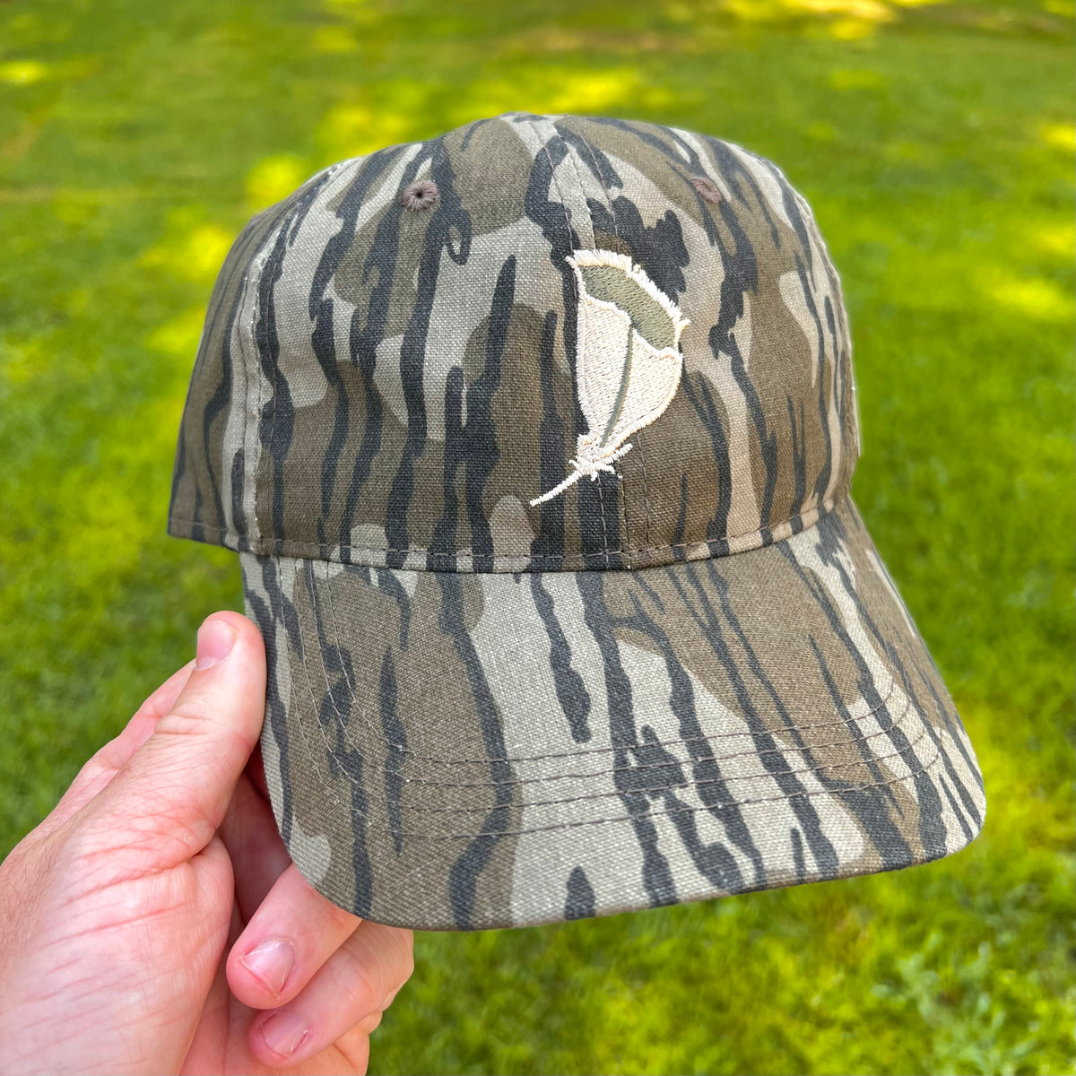 Feather Camo Unstructured Hat – Panola Brand®