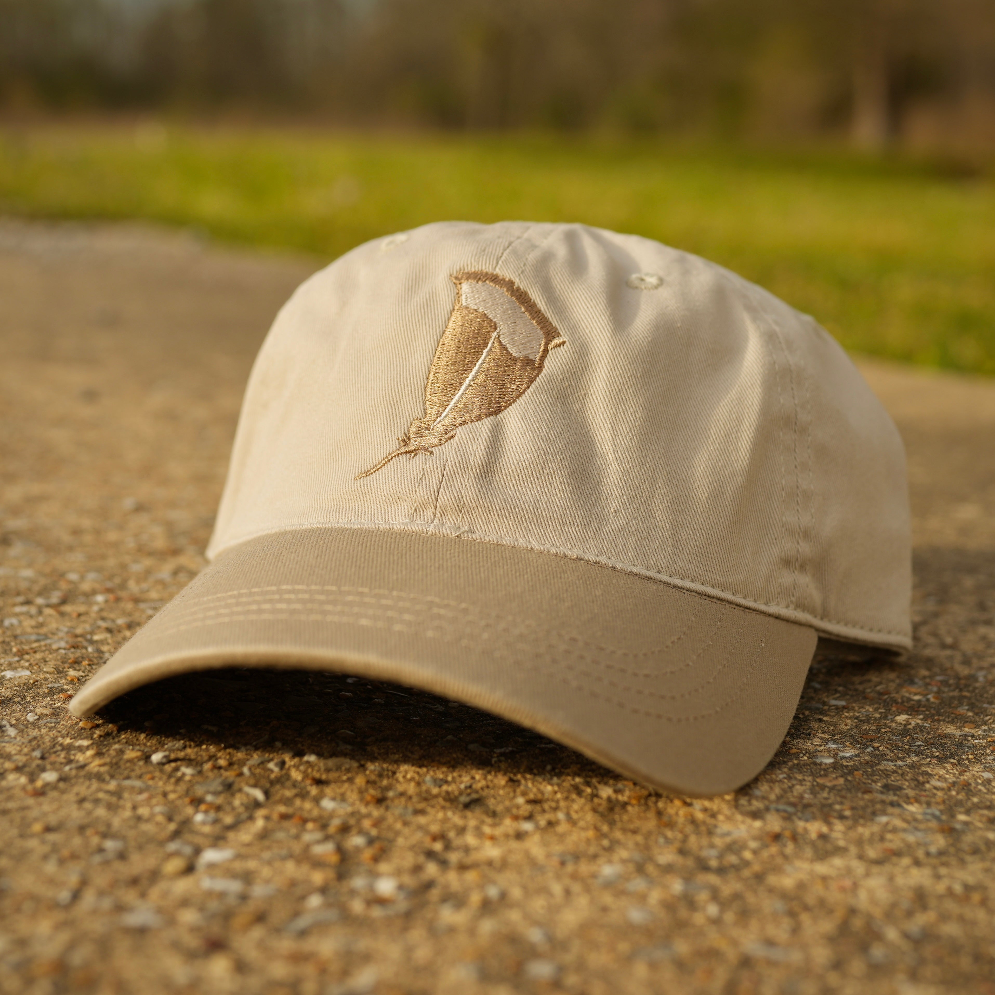 Feather Unstructured Hat- Solid Back