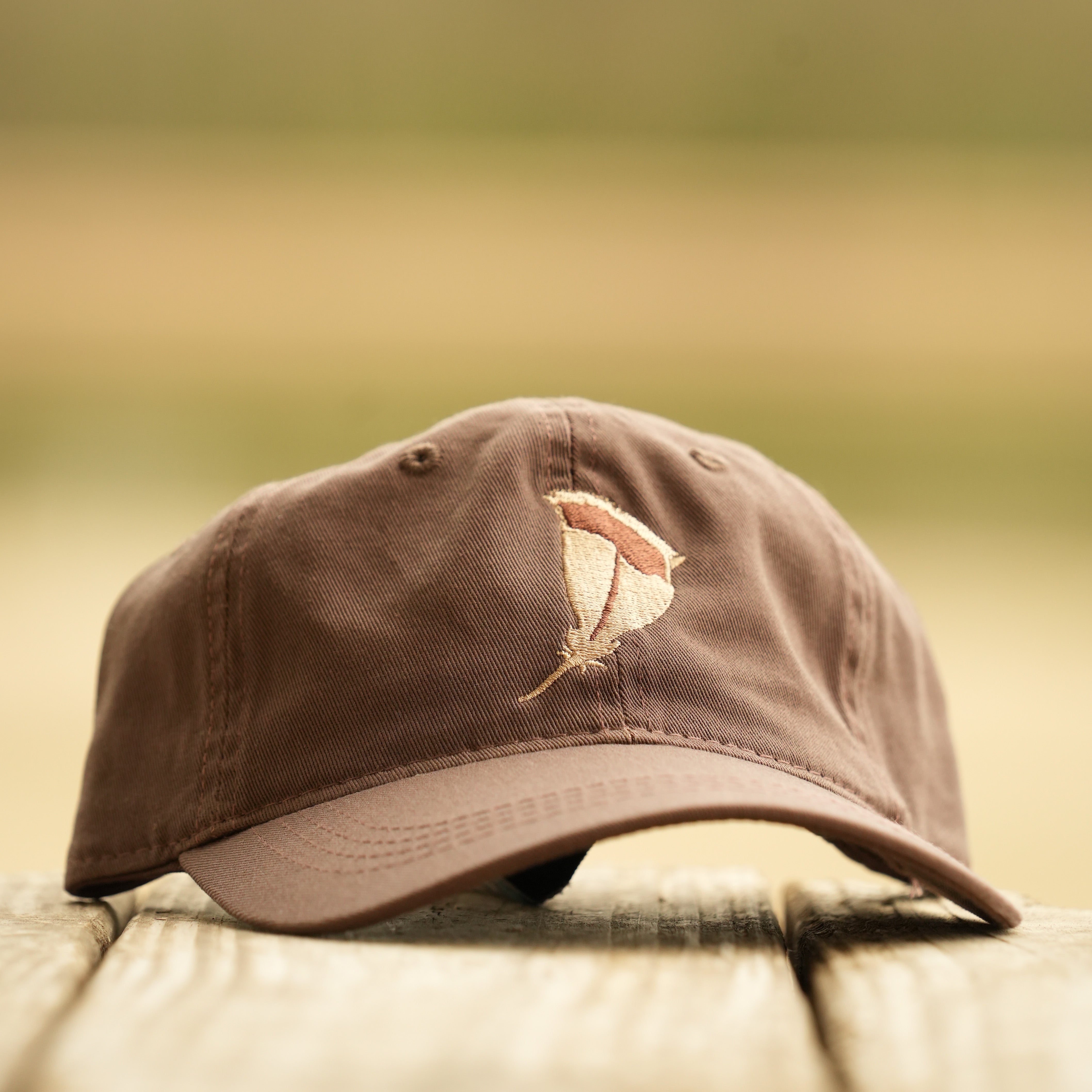 Feather Unstructured Hat- Solid Back