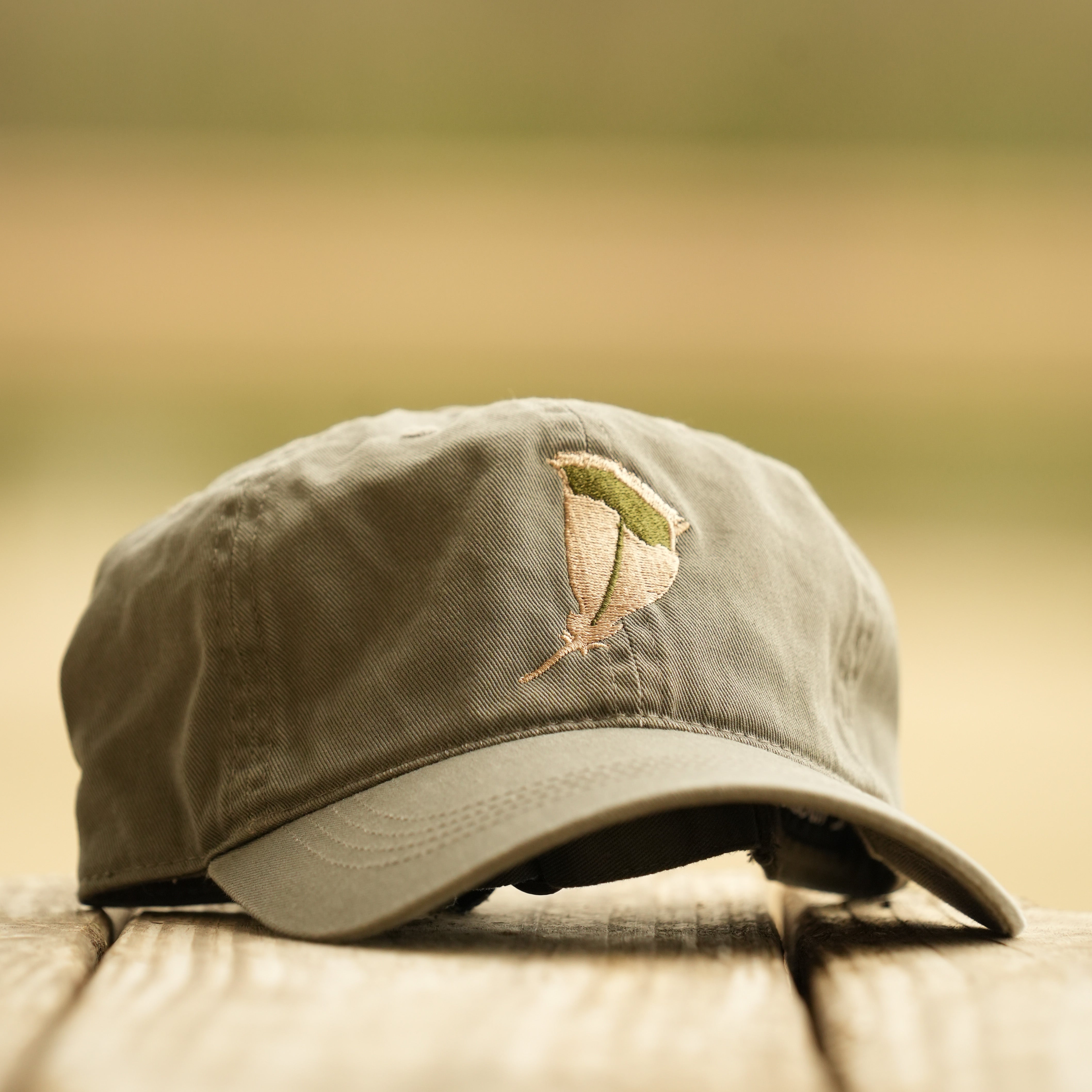 Feather Unstructured Hat- Solid Back