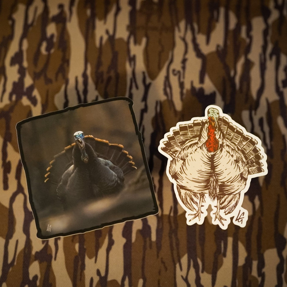 'Rattle Your Bones' 4" Graphic Sticker, by Levi Glines (Matte Finish