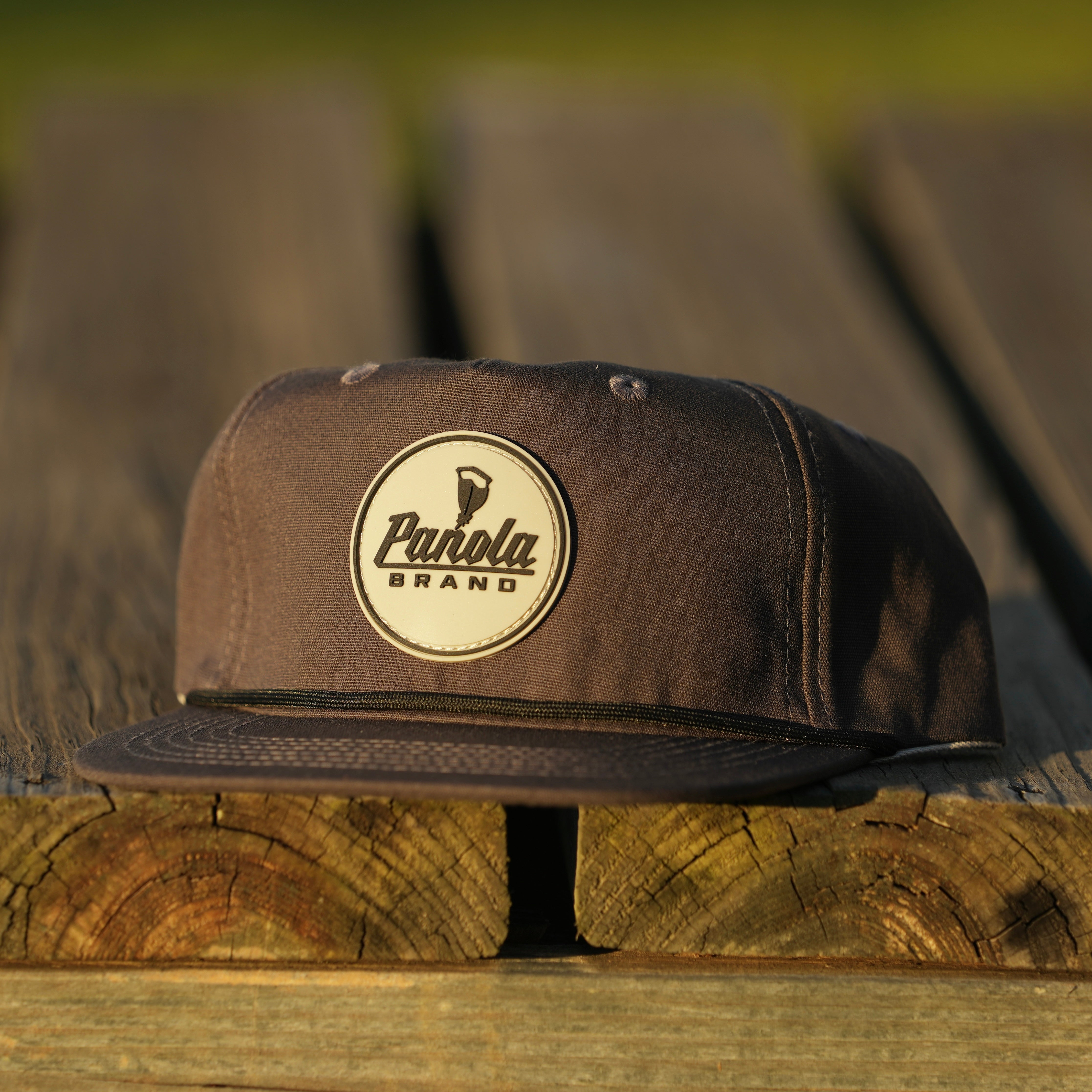 Rubber Patch Rope Hat