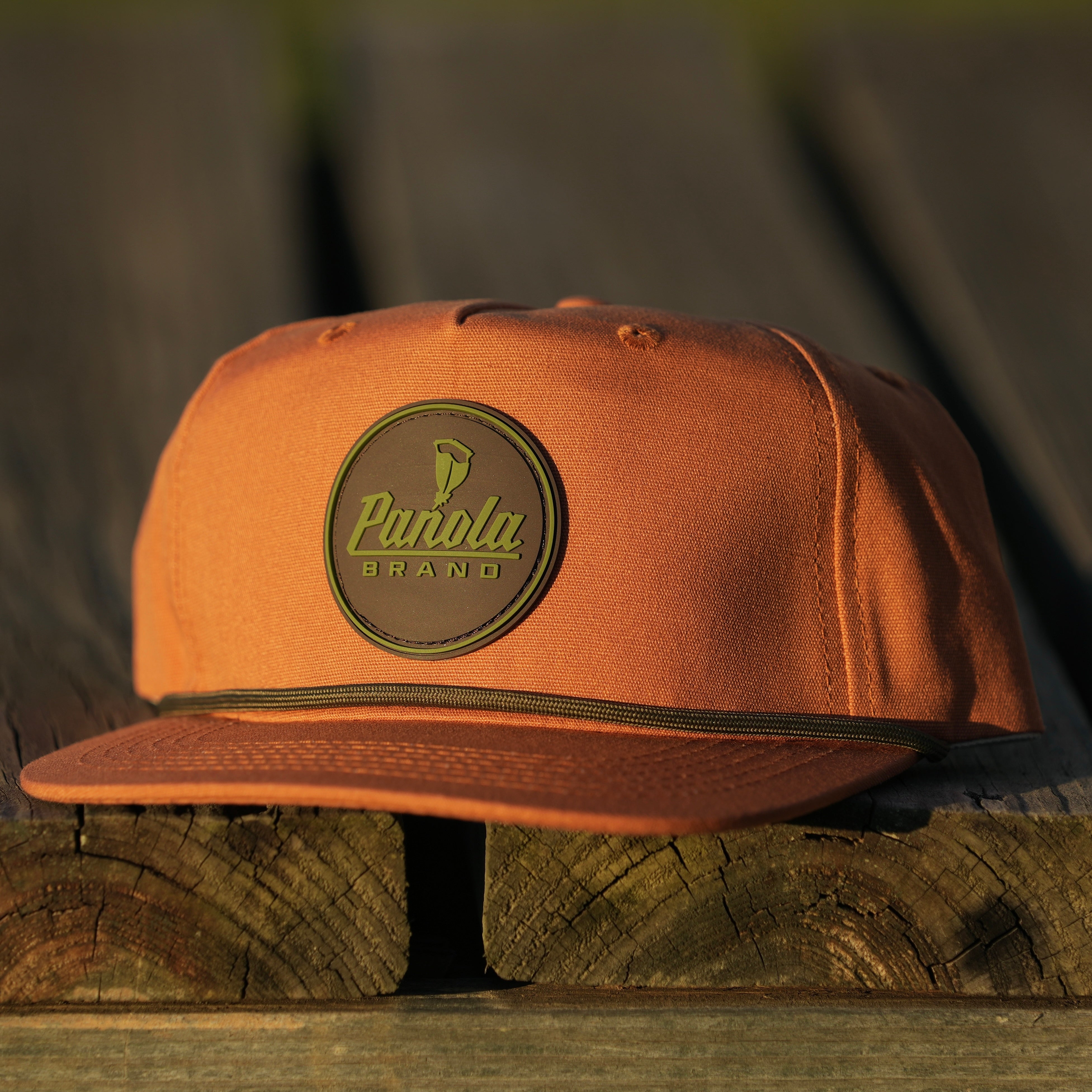 Rubber Patch Rope Hat