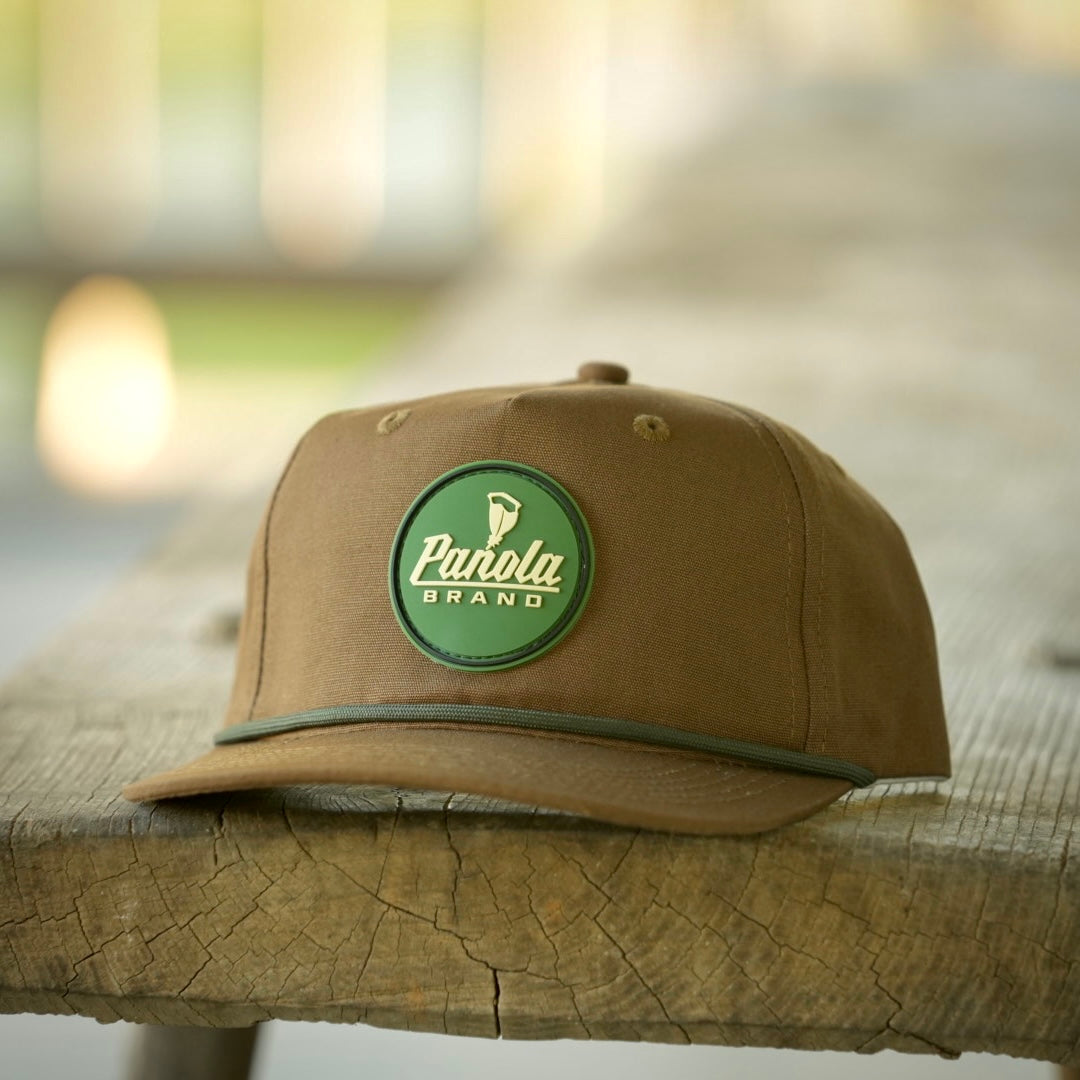Rubber Patch Rope Hat