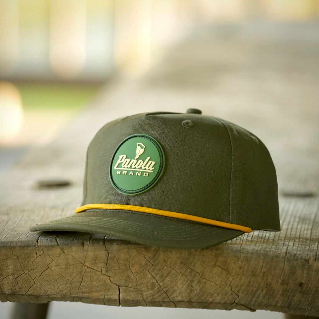 Rubber Patch Rope Hat