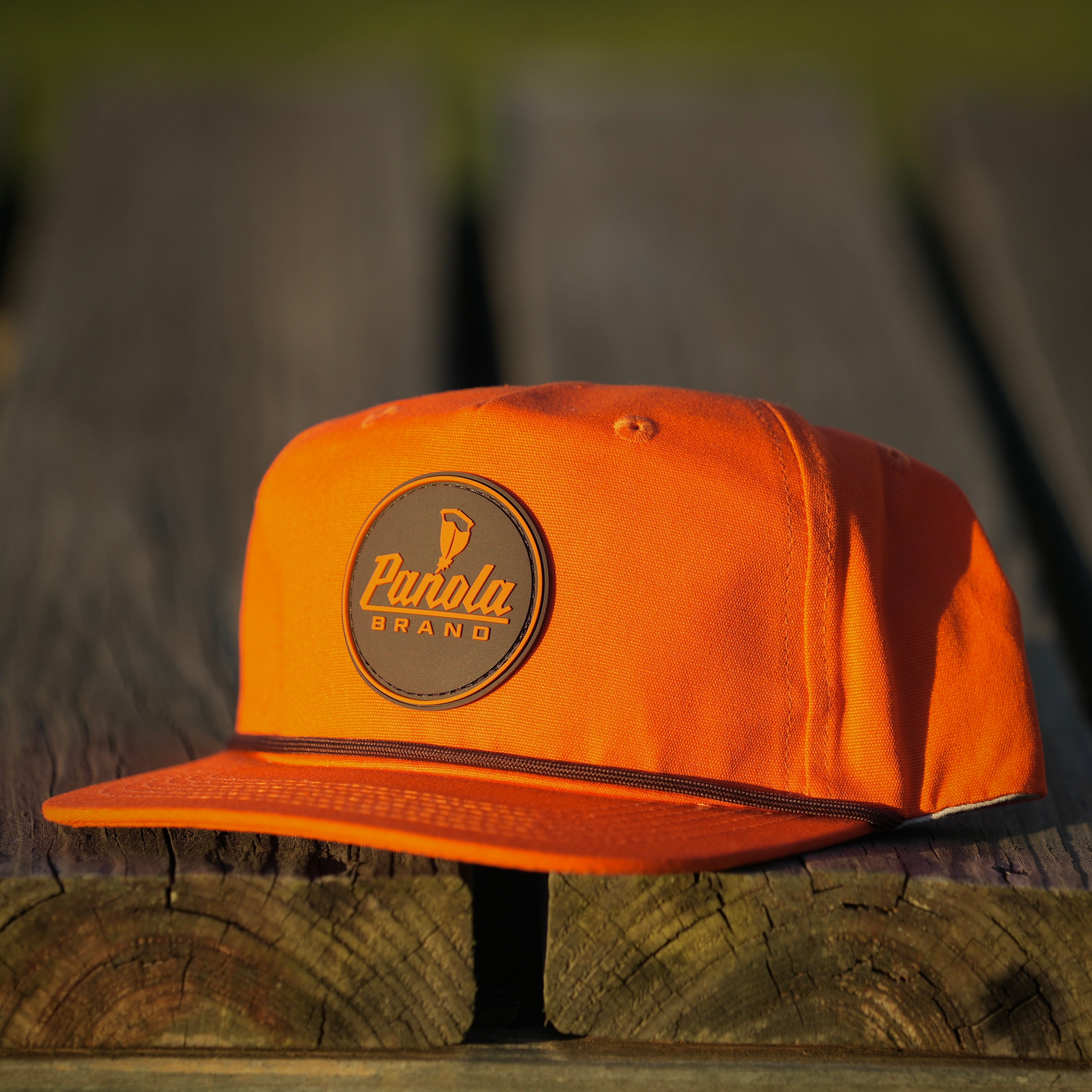 Rubber Patch Rope Hat