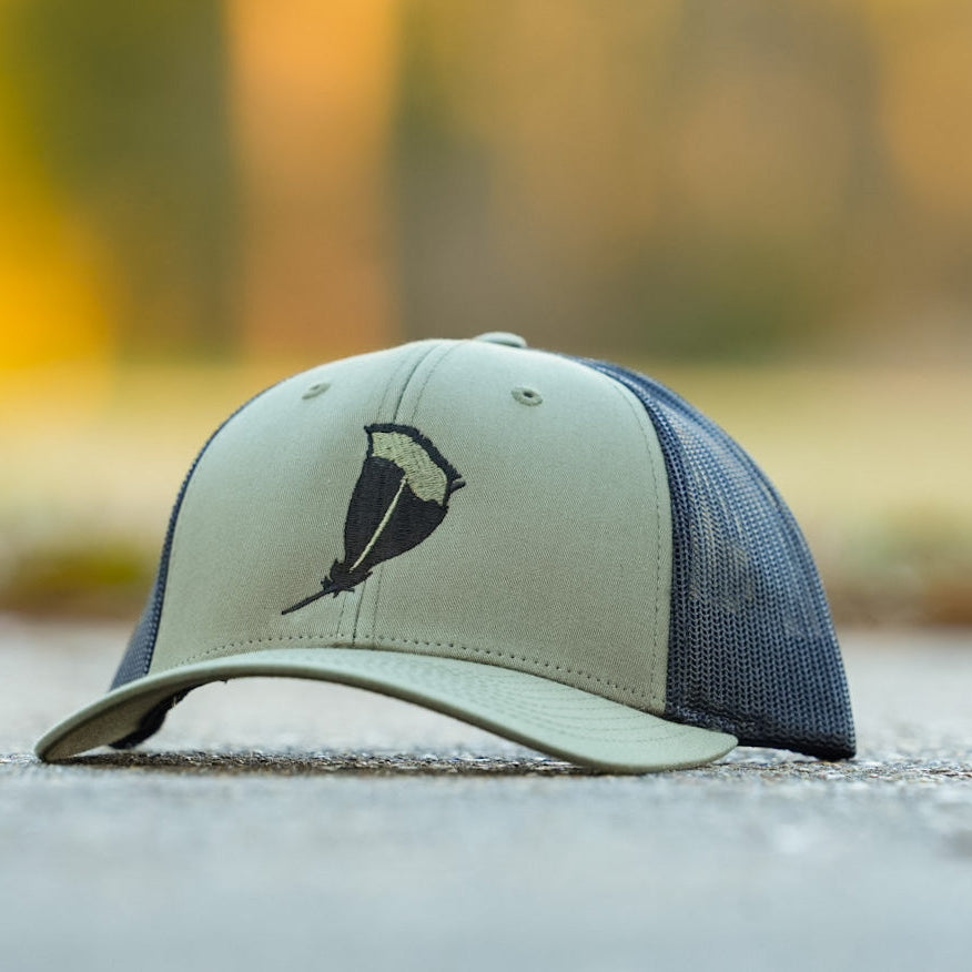 Feather Low-Profile Trucker Hat