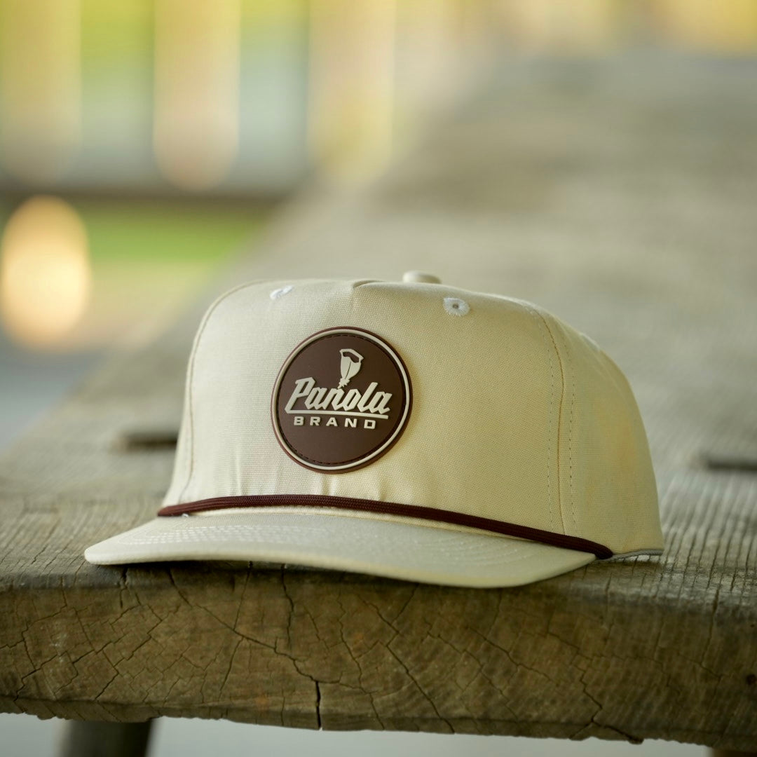 Rubber Patch Rope Hat