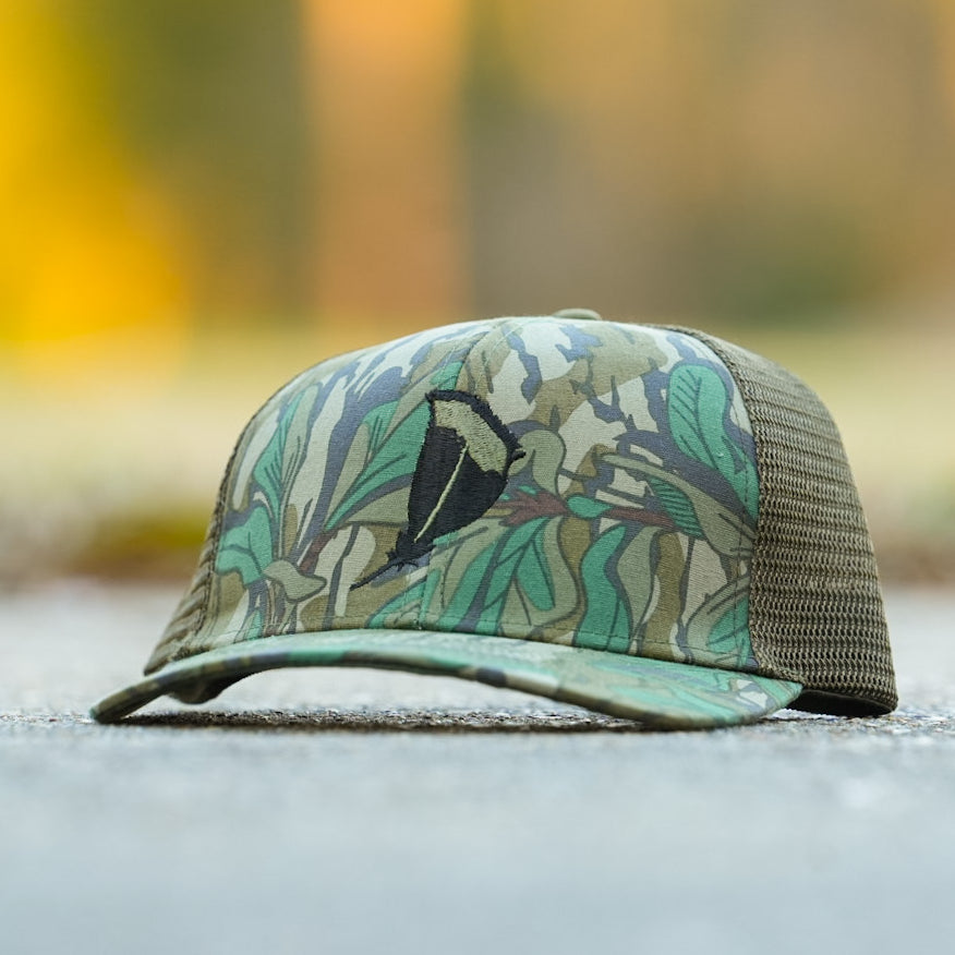 Feather Camo Trucker Hat