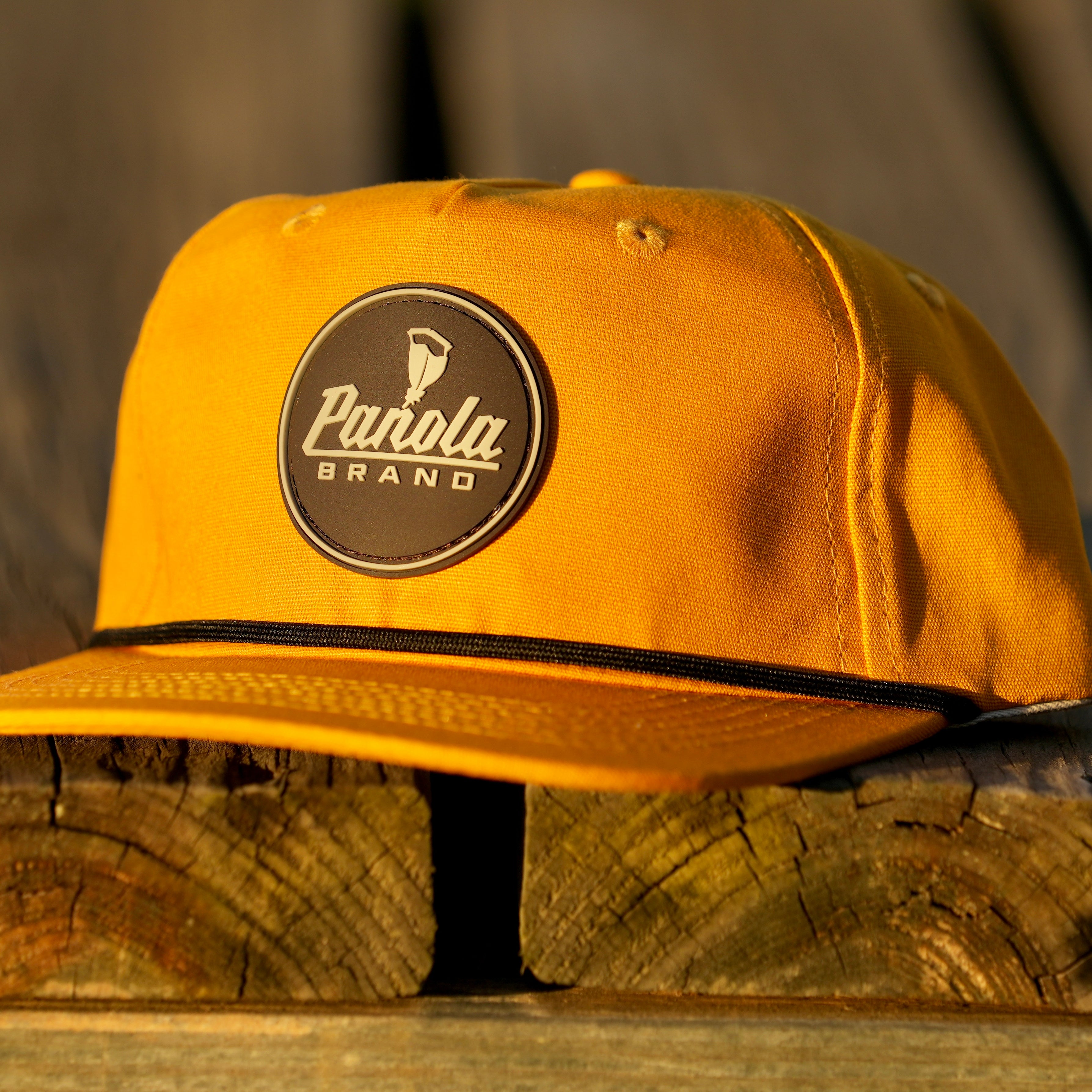 Rubber Patch Rope Hat