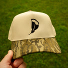 Feather 2-Tone Camo Trucker Hat