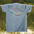 Blue Rockets- Comfort Colors Pocket Tee