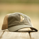 Feather Unstructured Hat- Mesh Back