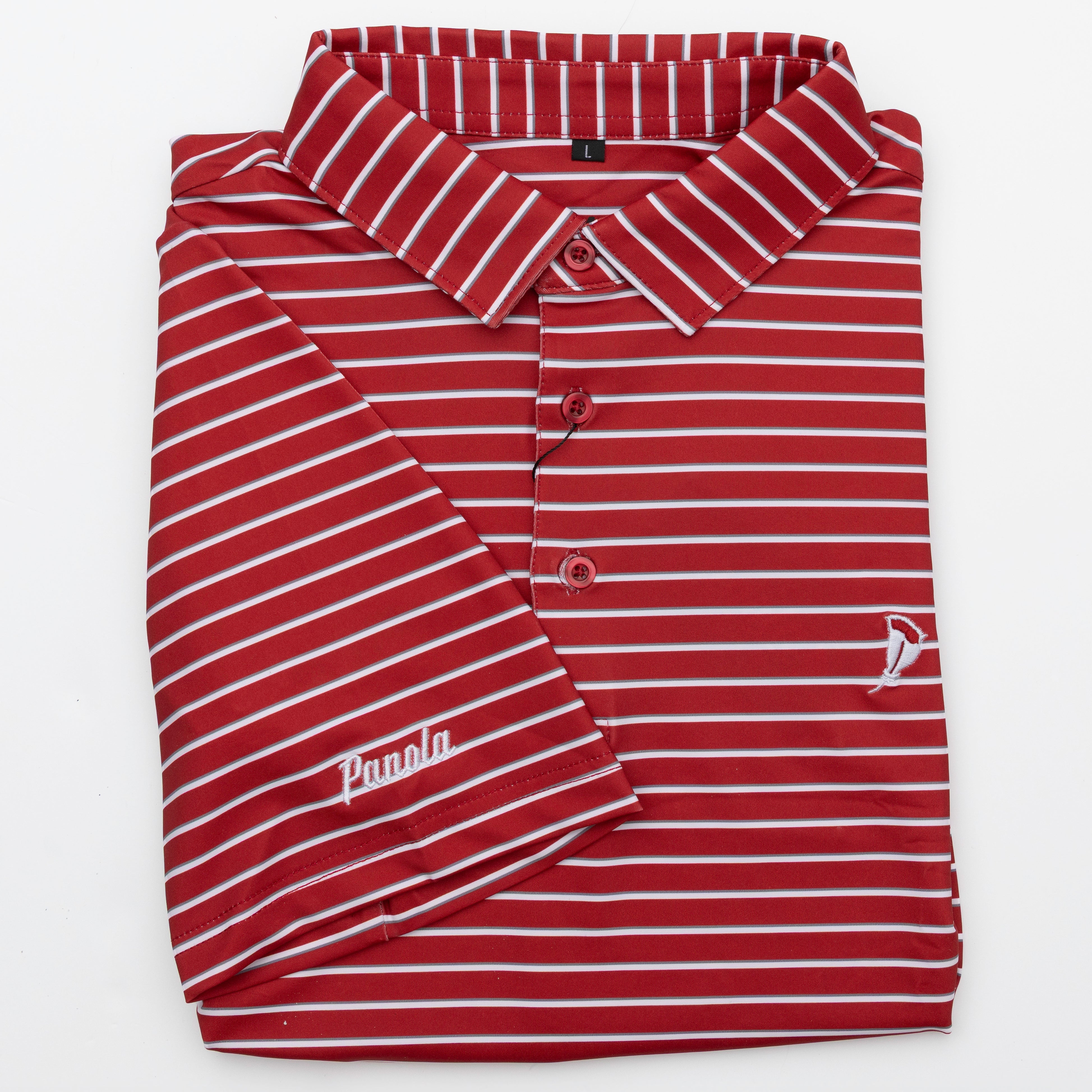 PB Performance Polo- Gameday Stripes Edition – Panola Brand®