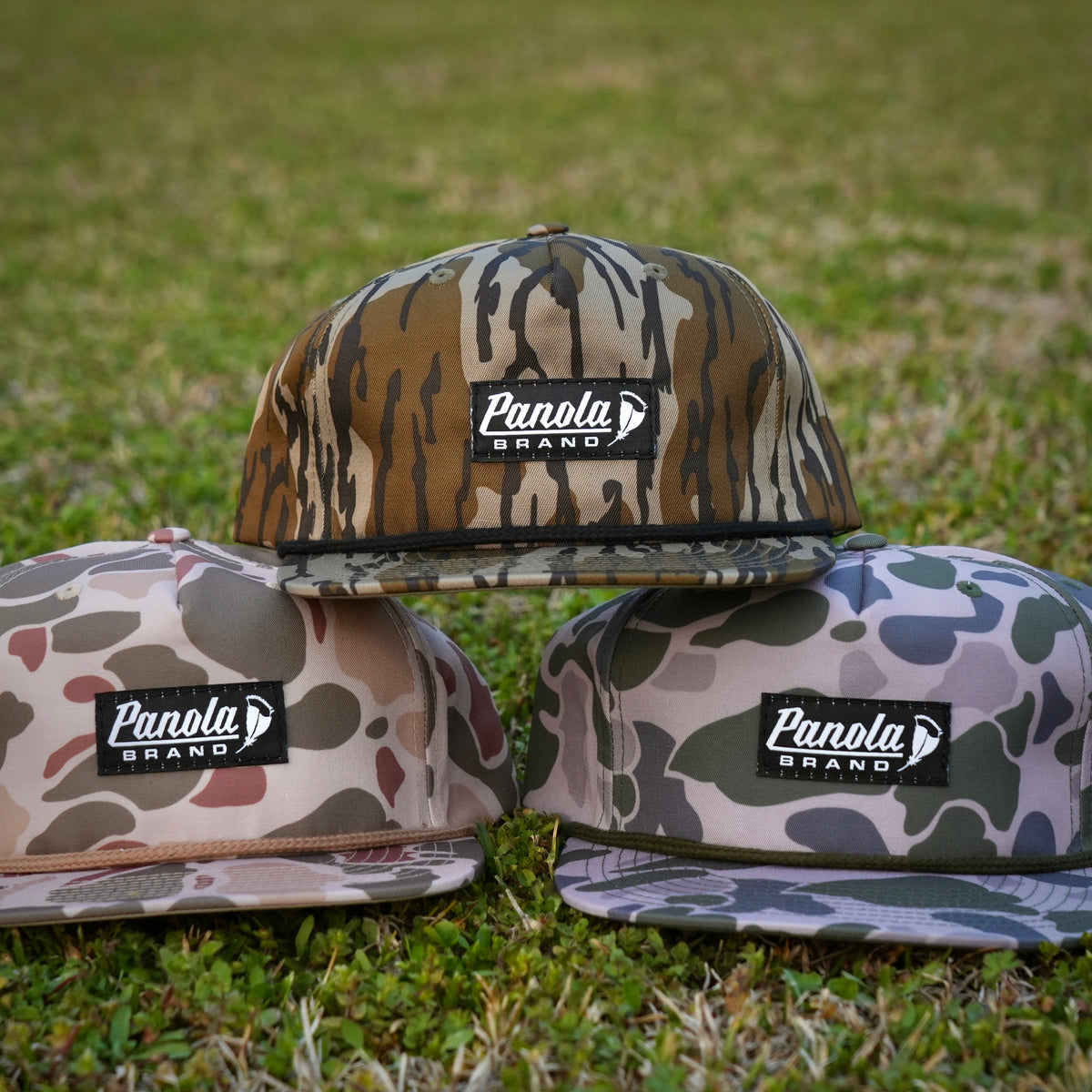 Black Patch Camo Rope Hat – Panola Brand®