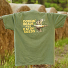 Dodgin' Beads & Eatin' Seeds - Comfort Colors Pocket Tee