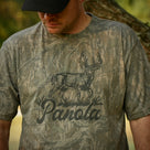 Big 6 Point Buck- Mossy Oak Washed Out Tee