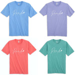 Load image into Gallery viewer, PB Script Tee- Softshirt Solid Color Tee
