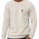 Embroidered Feather Crewneck Sweatshirt