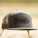 Panola Feather Logo 7-Panel Trucker Hat