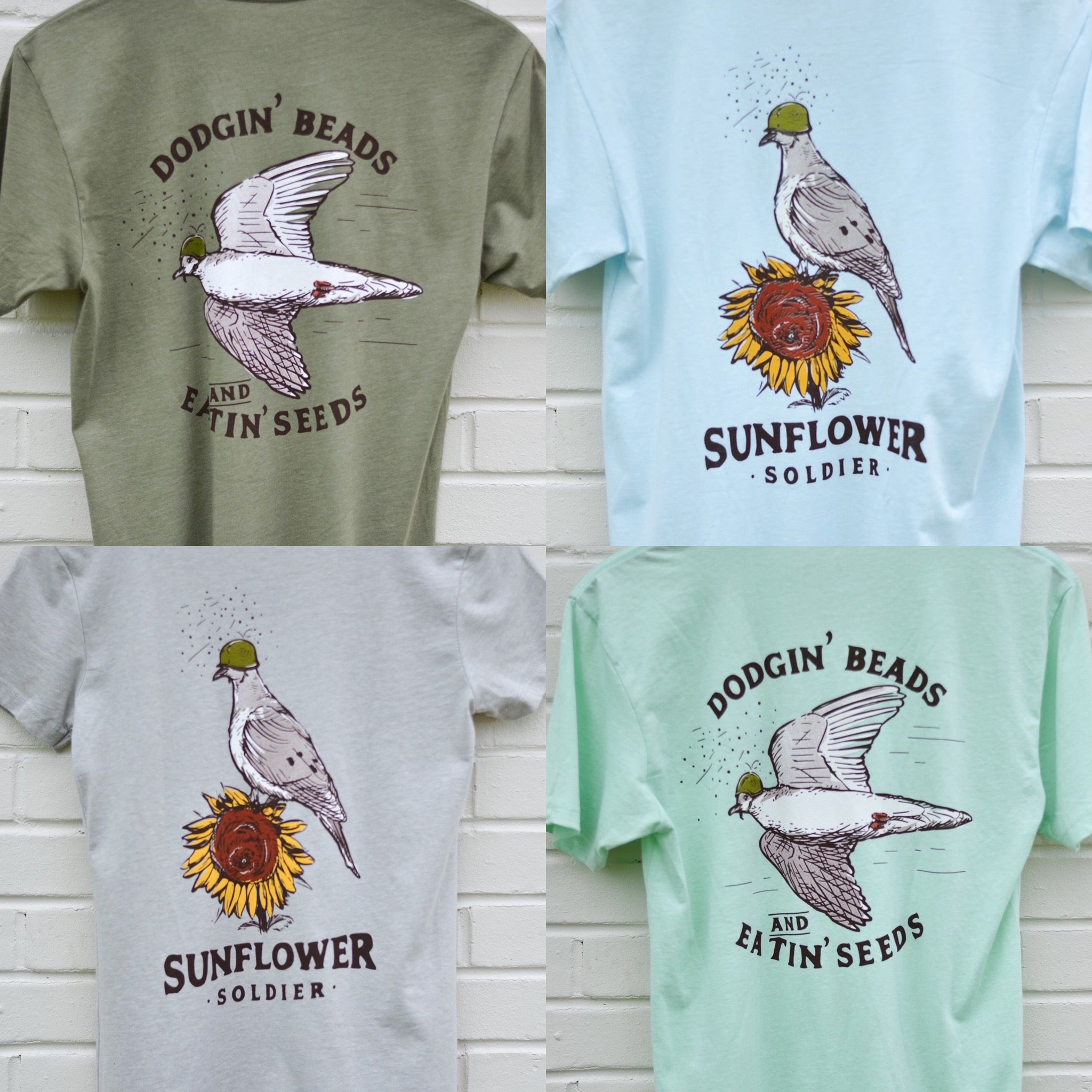 Dove Season Tees - Solid Color