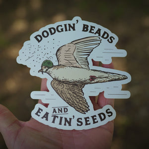 Dove Season Stickers, 5"