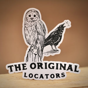 'The Original Locators' 5.5" Sticker