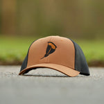 Load image into Gallery viewer, Panola Brand Feather, Low Pro Trucker Hat

