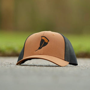 Panola Brand Feather, Low Pro Trucker Hat