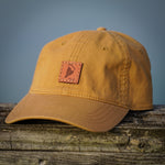 Load image into Gallery viewer, Casual Canvas Panola Leather Patch Hat
