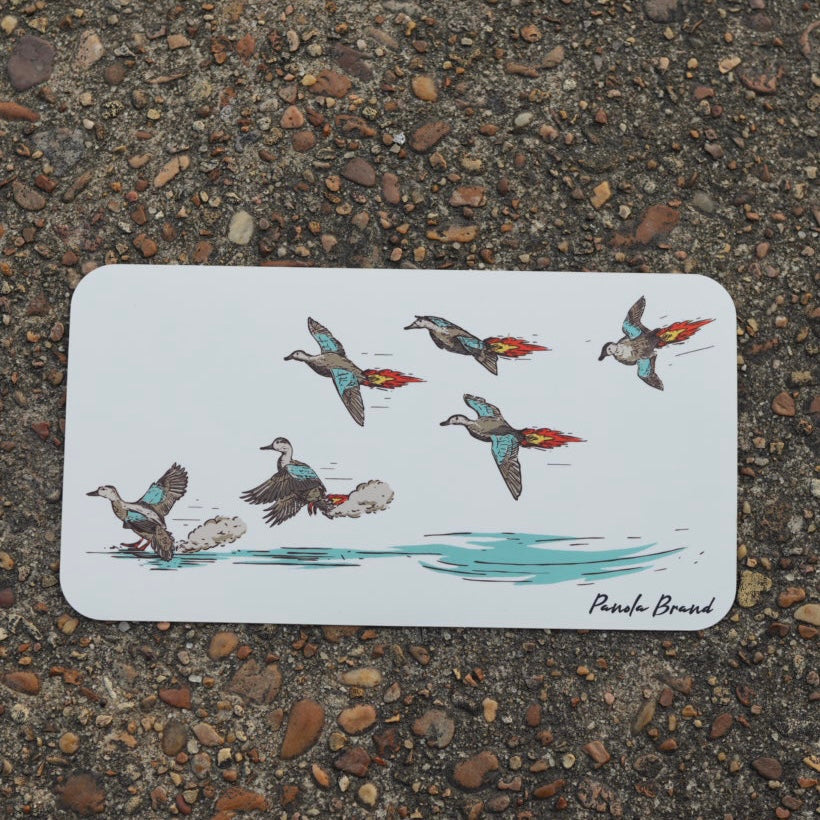 Blue Rocket Sticker – Panola Brand®