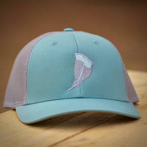 Panola Brand Feather, Low Pro Trucker Hat