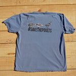Load image into Gallery viewer, #SAVETHEPOULTS- Comfort Colors Pocket Tee
